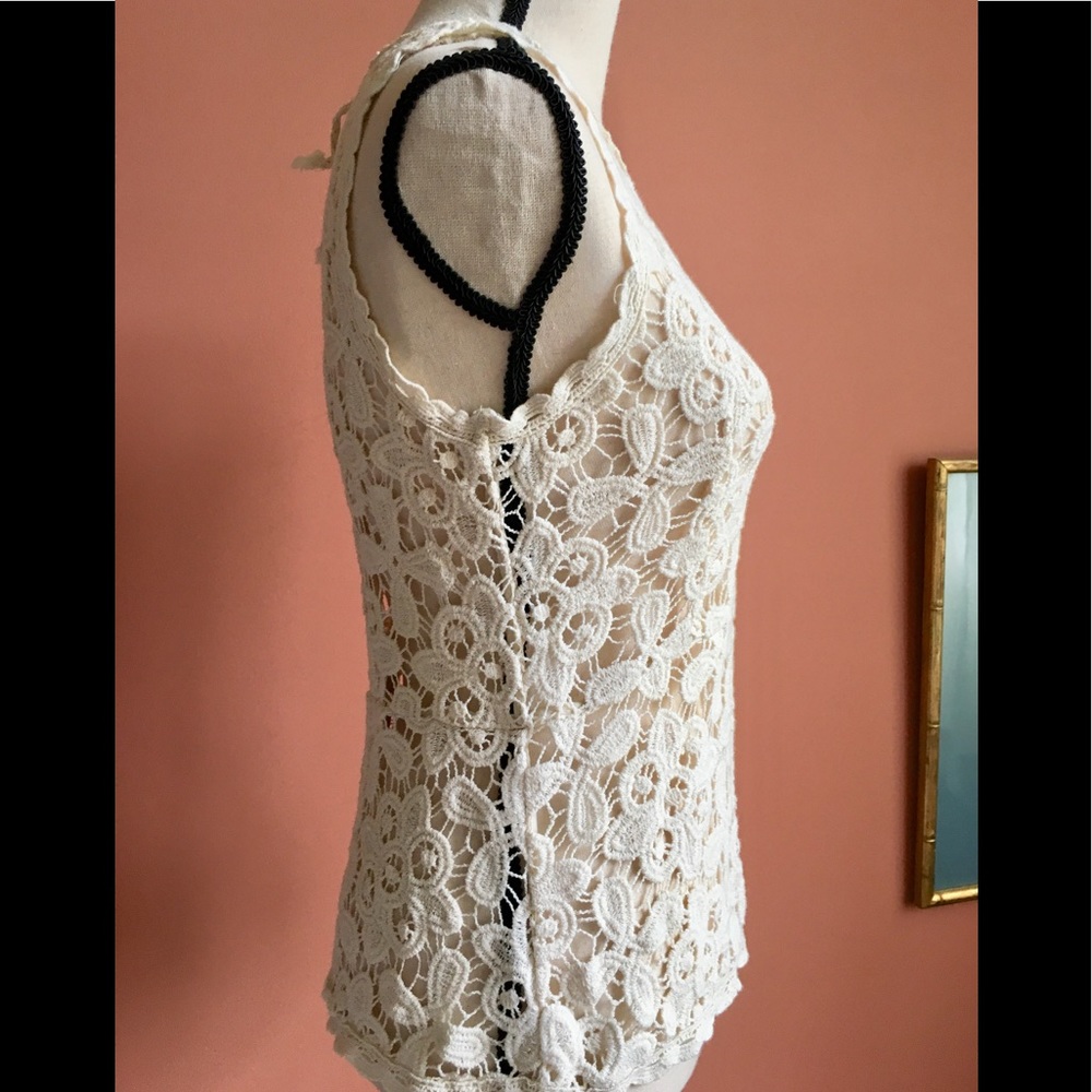 Cynthia Rowley Crochet Top - Picture 4 of 8